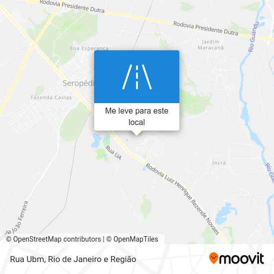 Rua Ubm mapa