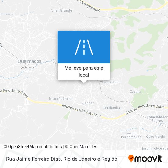 Rua Jaime Ferreira Dias mapa