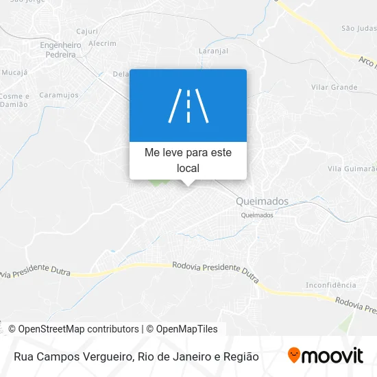 Rua Campos Vergueiro mapa