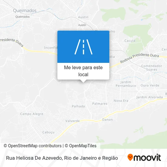 Rua Heliosa De Azevedo mapa