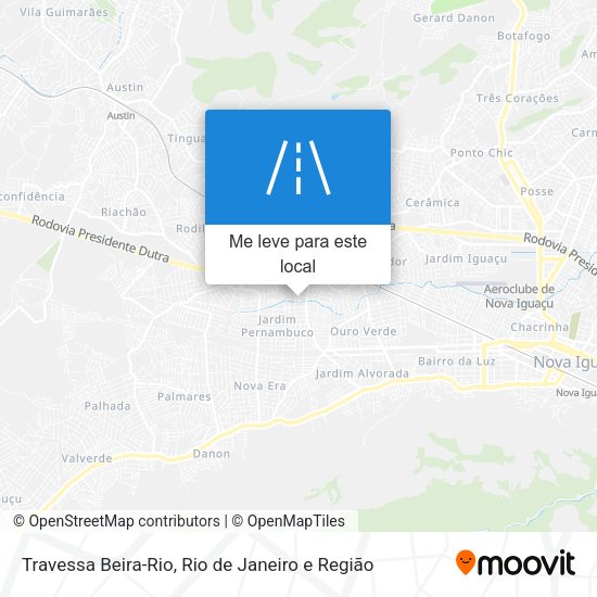 Travessa Beira-Rio mapa