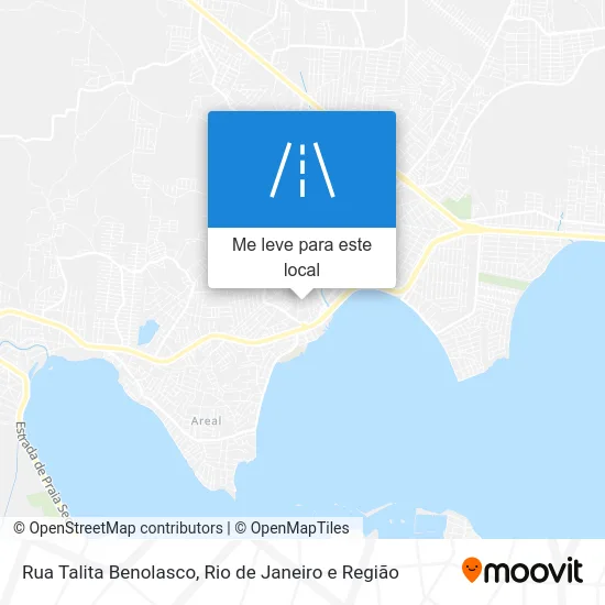 Rua Talita Benolasco mapa