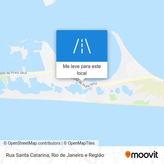 Rua Santa Catarina mapa
