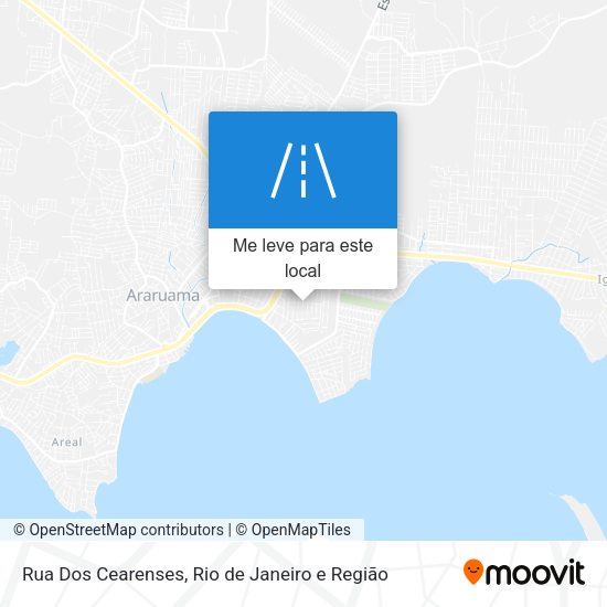 Rua Dos Cearenses mapa