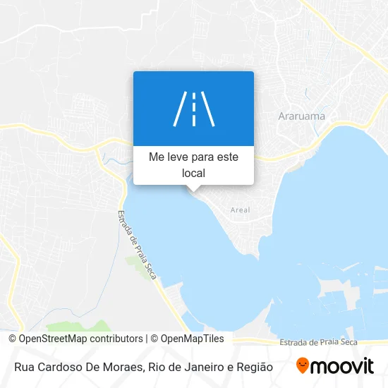Rua Cardoso De Moraes mapa