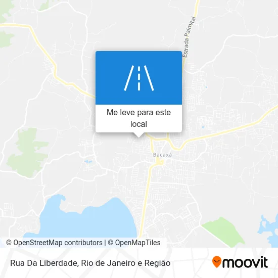 Rua Da Liberdade mapa
