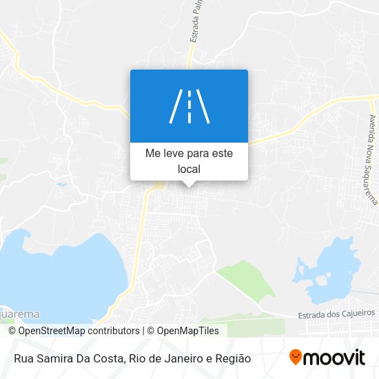 Rua Samira Da Costa mapa