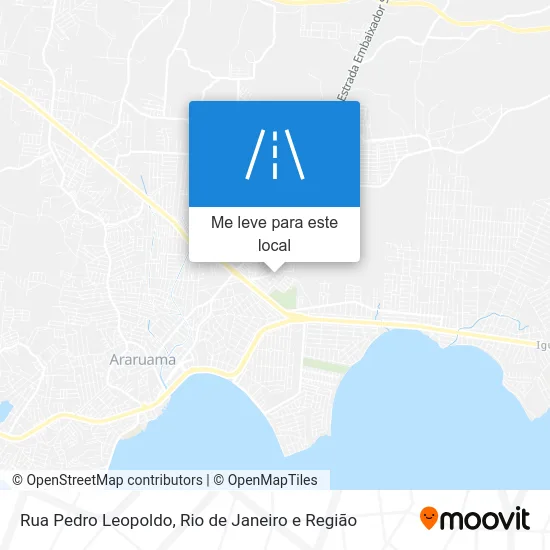 Rua Pedro Leopoldo mapa