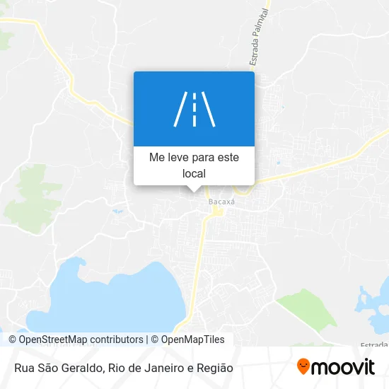 Rua São Geraldo mapa