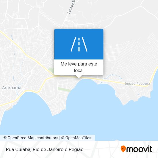 Rua Cuiaba mapa