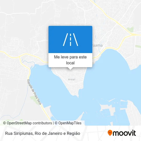 Rua Siripiunas mapa