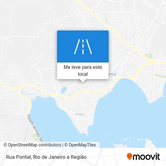 Rua Pontal mapa