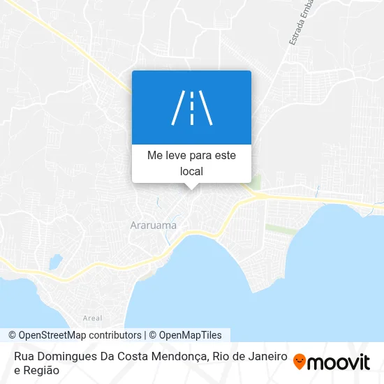 Rua Domingues Da Costa Mendonça mapa