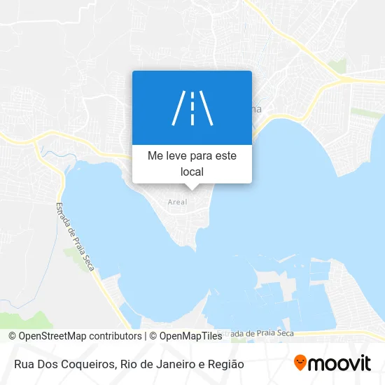 Rua Dos Coqueiros mapa