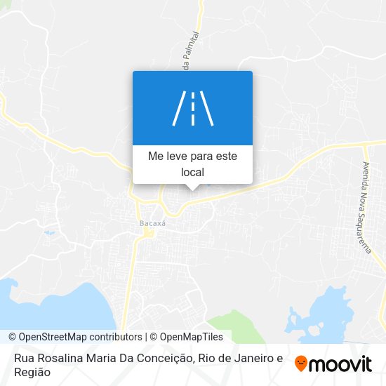 Rua Rosalina Maria Da Conceição mapa