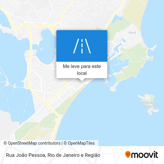 Rua João Pessoa mapa