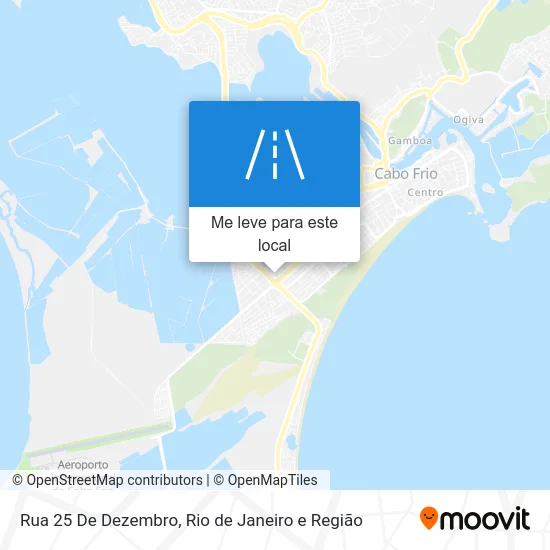 Rua 25 De Dezembro mapa