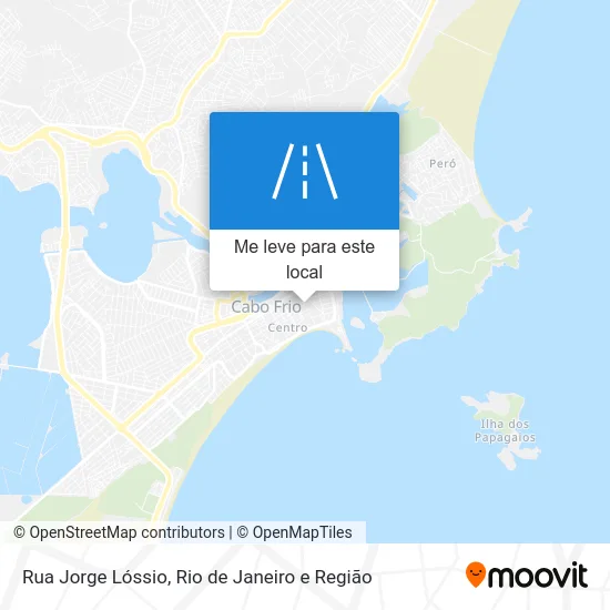Rua Jorge Lóssio mapa