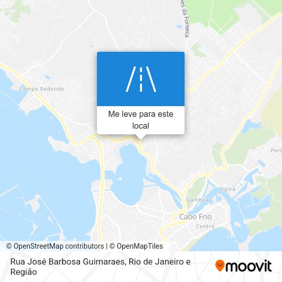 Rua José Barbosa Guimaraes mapa