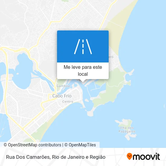 Rua Dos Camarões mapa