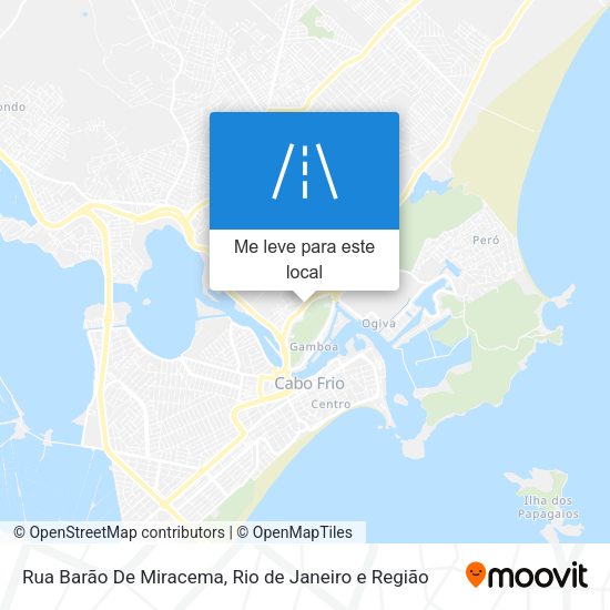 Rua Barão De Miracema mapa