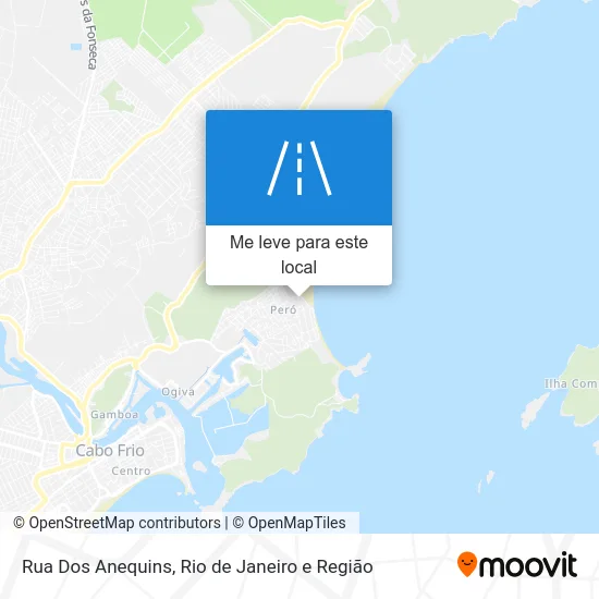 Rua Dos Anequins mapa