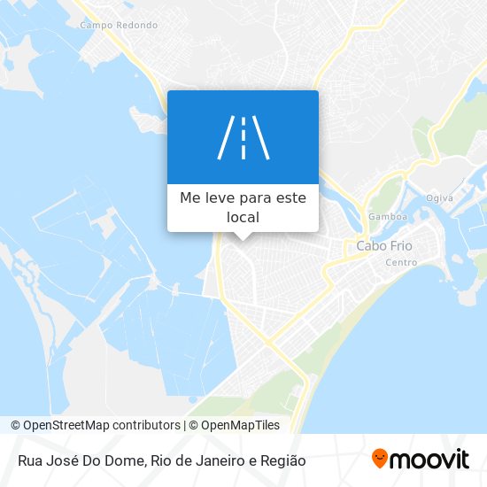 Rua José Do Dome mapa