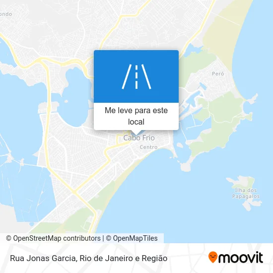Rua Jonas Garcia mapa
