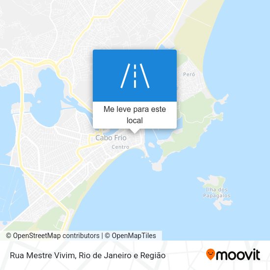 Rua Mestre Vivim mapa