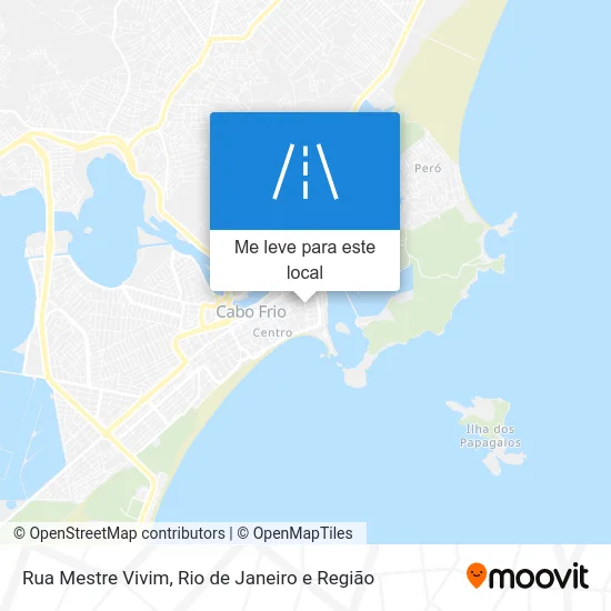 Rua Mestre Vivim mapa