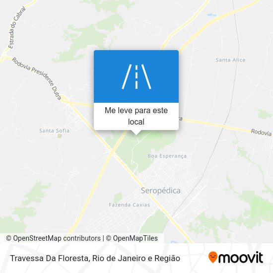 Travessa Da Floresta mapa