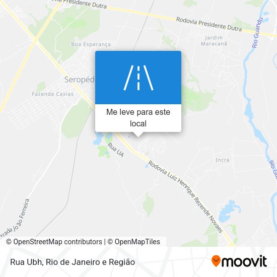 Rua Ubh mapa