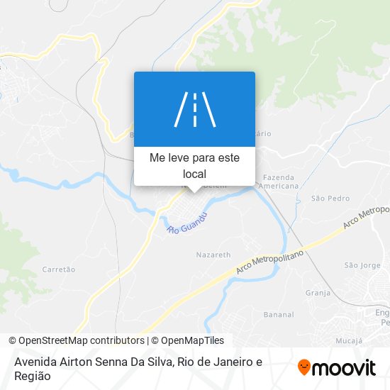 Avenida Airton Senna Da Silva mapa