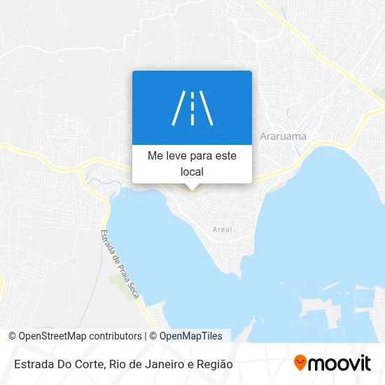 Estrada Do Corte mapa