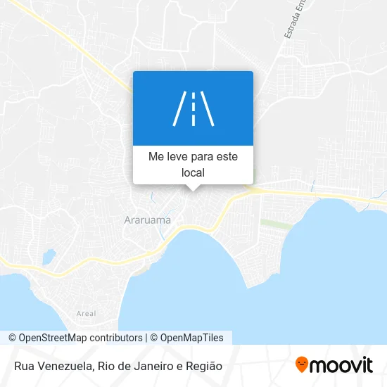 Rua Venezuela mapa