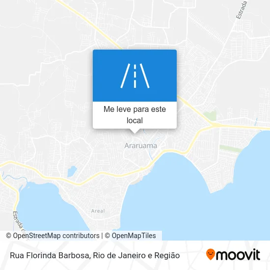Rua Florinda Barbosa mapa