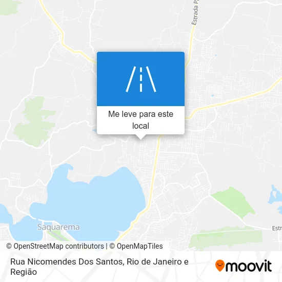 Rua Nicomendes Dos Santos mapa