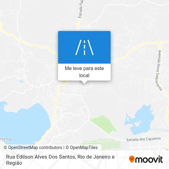 Rua Edilson Alves Dos Santos mapa
