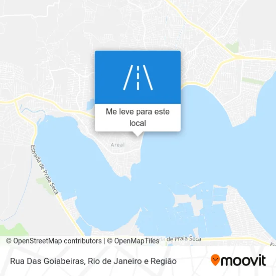 Rua Das Goiabeiras mapa