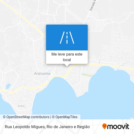 Rua Leopoldo Migues mapa