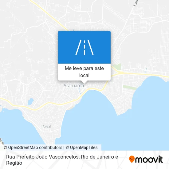 Rua Prefeito João Vasconcelos mapa
