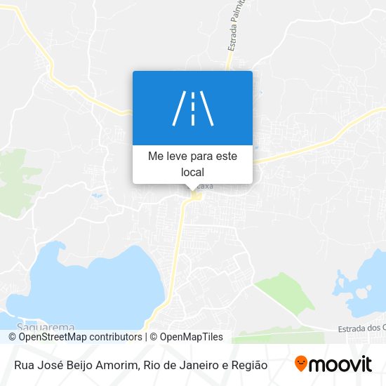 Rua José Beijo Amorim mapa