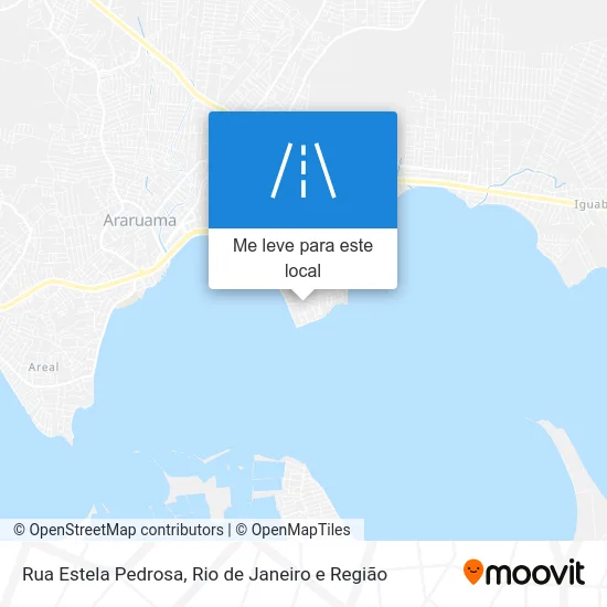 Rua Estela Pedrosa mapa