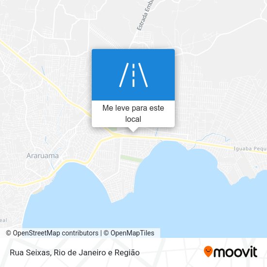 Rua Seixas mapa