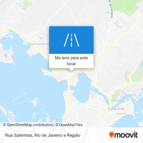 Rua Salermas mapa