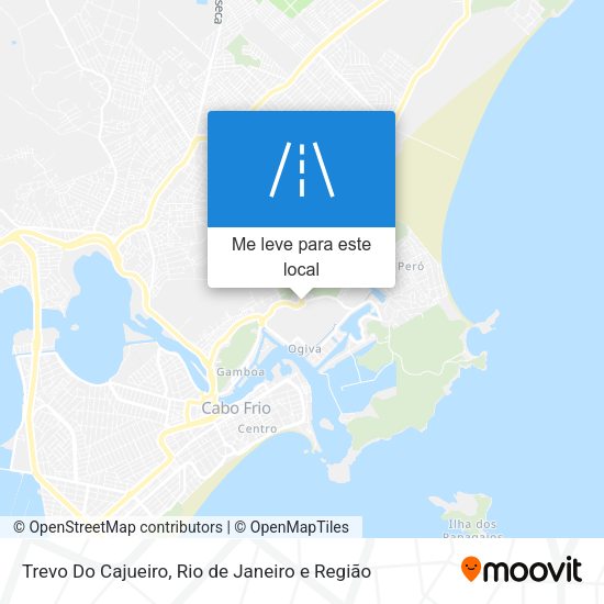Trevo Do Cajueiro mapa