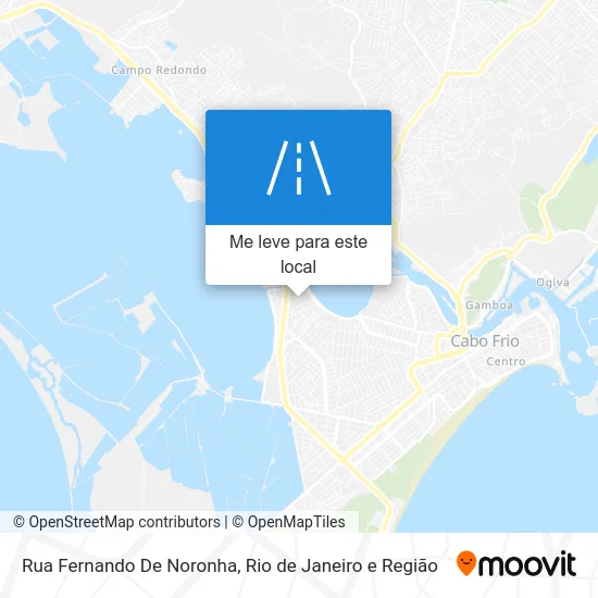 Rua Fernando De Noronha mapa