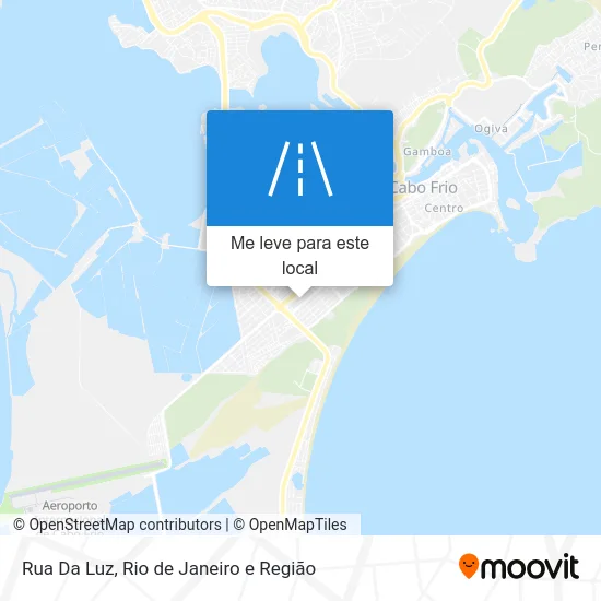 Rua Da Luz mapa