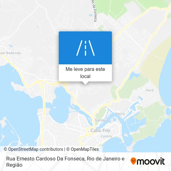 Rua Ernesto Cardoso Da Fonseca mapa