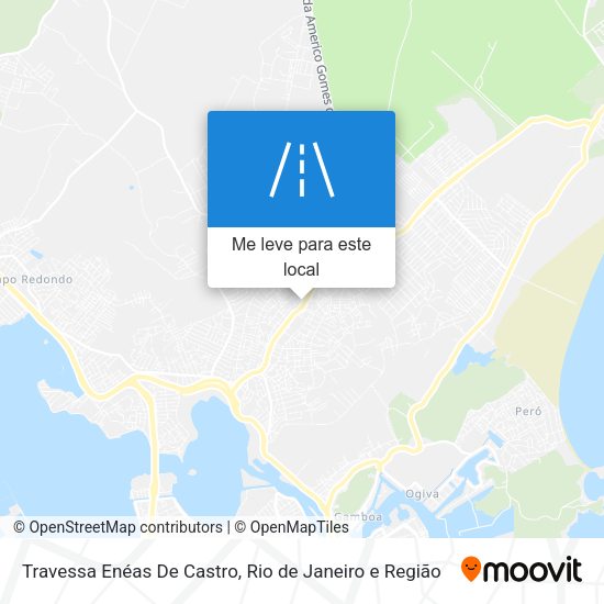 Travessa Enéas De Castro mapa